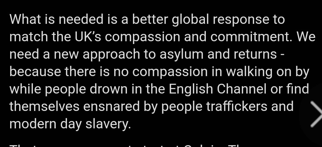 On this  @NatalieElphicke and I are in agreement. There does need to be better response. It needs to be a better response than standing by a dinghy on video complaining people are seeking safety though. It needs to be a response which actually involves providing that safety 7/