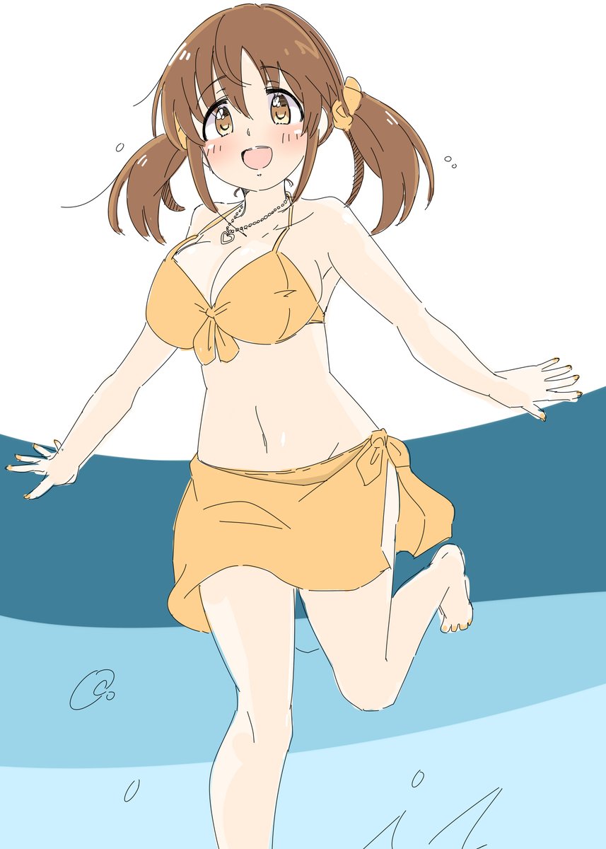 十時愛梨 「水着のとときんが見たかった 」|のの★のイラスト
