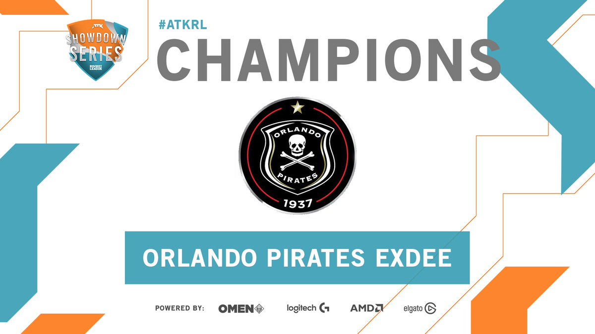 Congratulations to <a href="/exdeegaming/">Exdee Gaming</a> Orlando Pirates for winning the first #ATKRL Showdown Series! 🏆‼️

#PlaySeriously