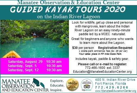 ManateeCenter's tweet photo. Join a Saturday kayak trip! - https://t.co/NUjgPk5DP1 https://t.co/SbdJLvvcLU