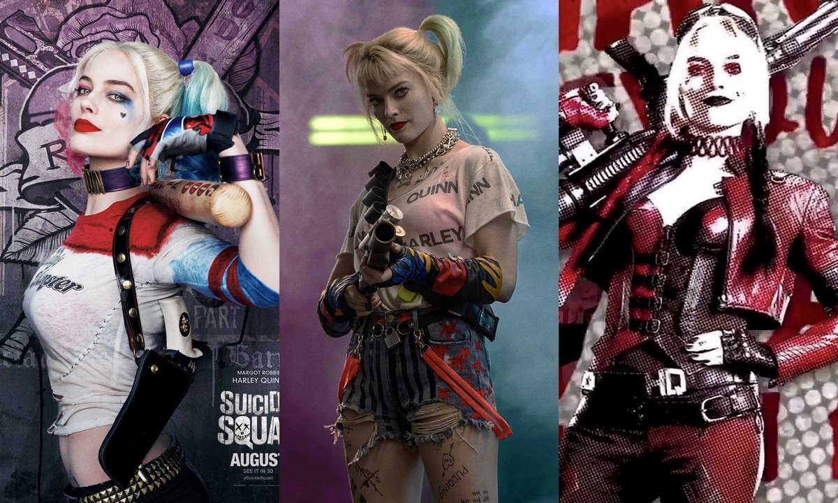 infamousmargot's tweet photo. the evolution of harley quinn https://t.co/3hgwas4NrX