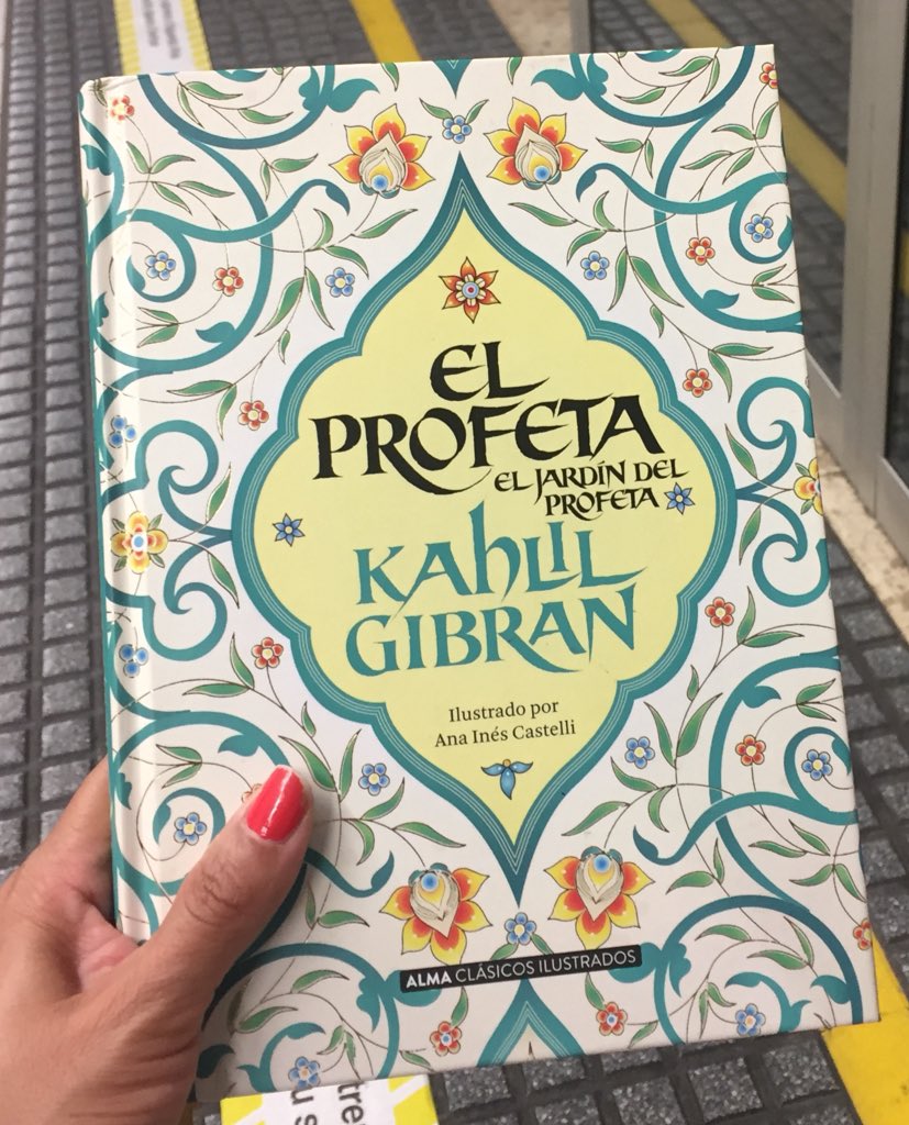 Libro 24/2020 

Libros que otorgan paz al ser leídos “El Profeta de Kahlil Gibran 

¡Recomendado! 
 #VivirParaLeerlos #clasicosilustrados