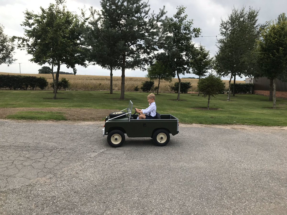 Norton__Fields's tweet photo. Perfect wedding car for a #barnwedding! Also comes in “small”! #uniqueweddingvenue #weddingcars #farmweddingvenue https://t.co/hh97eQEahS