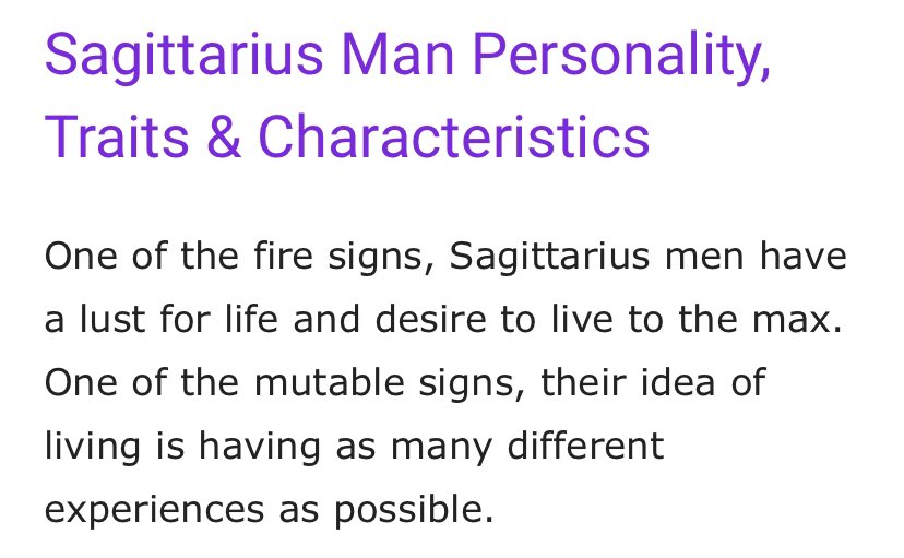 Man traits sagittarius The Sagittarius