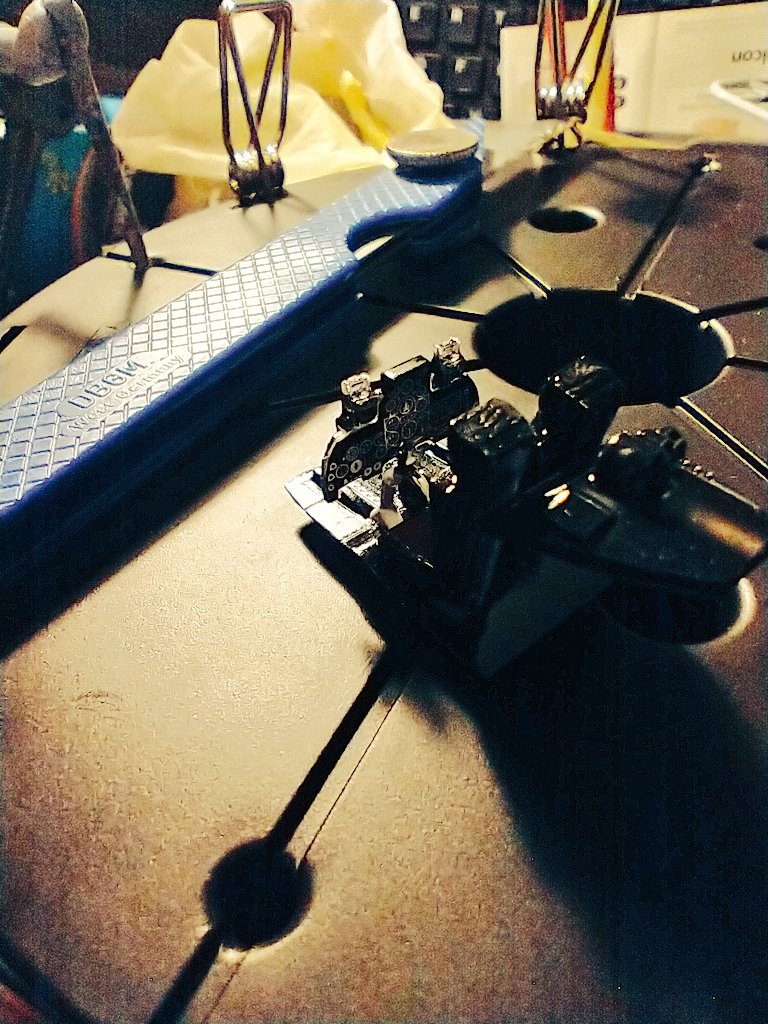 One ridiculously tiny cockpit later.