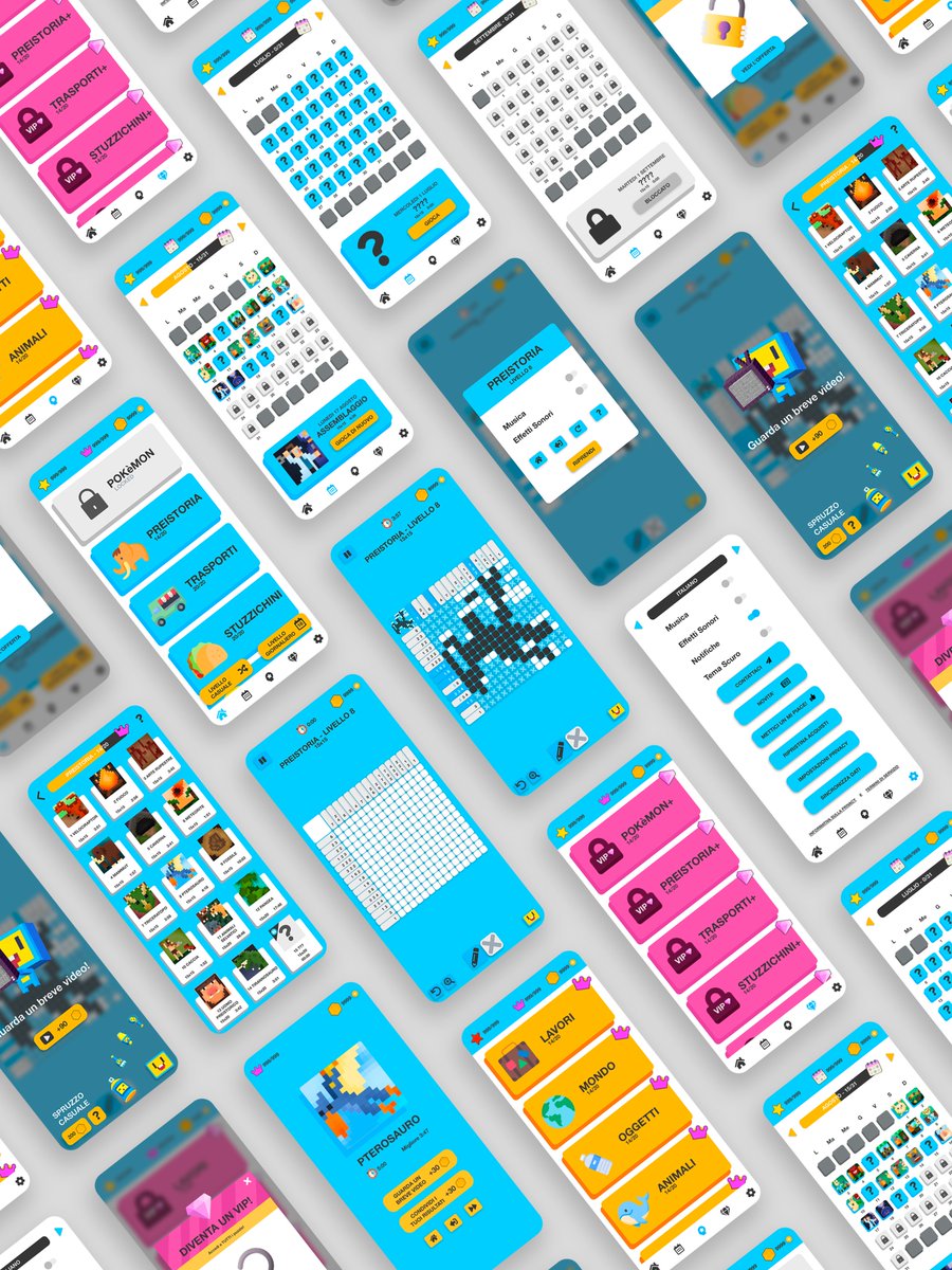 mattia_peruffo's tweet photo. I was playing "Logic Pic" when I thought what if I had to design it.
So here it is the result of a week of work on it.

#adobexd #ui #uxdesign https://t.co/bYdQ2UsVcP