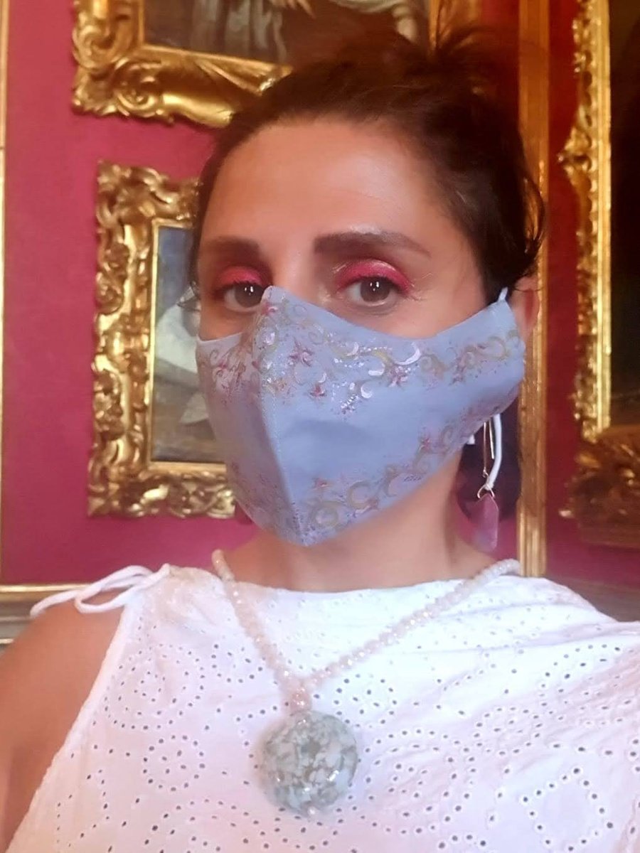 angelfacchini's tweet image. Excited to share the latest addition to my #etsy shop: Designer mask/Florentine Art mask collection/ Hand Painted mask-Reusable Cotton mask etsy.me/3j62jhS #blue #cottonmask #handpainted #fashionmask #couturemask #florentineart #uniquemask #stylishmask #reusabl