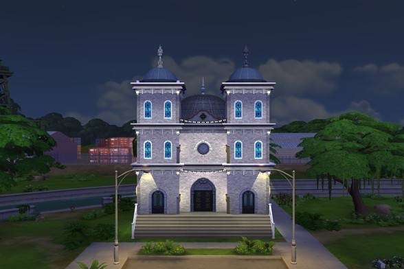 marcellomtnegro's tweet photo. Eu acabei de compartilhar o/a Lote Gothic Church  na Galeria do #TheSims4! https://t.co/VxgKJisHk4