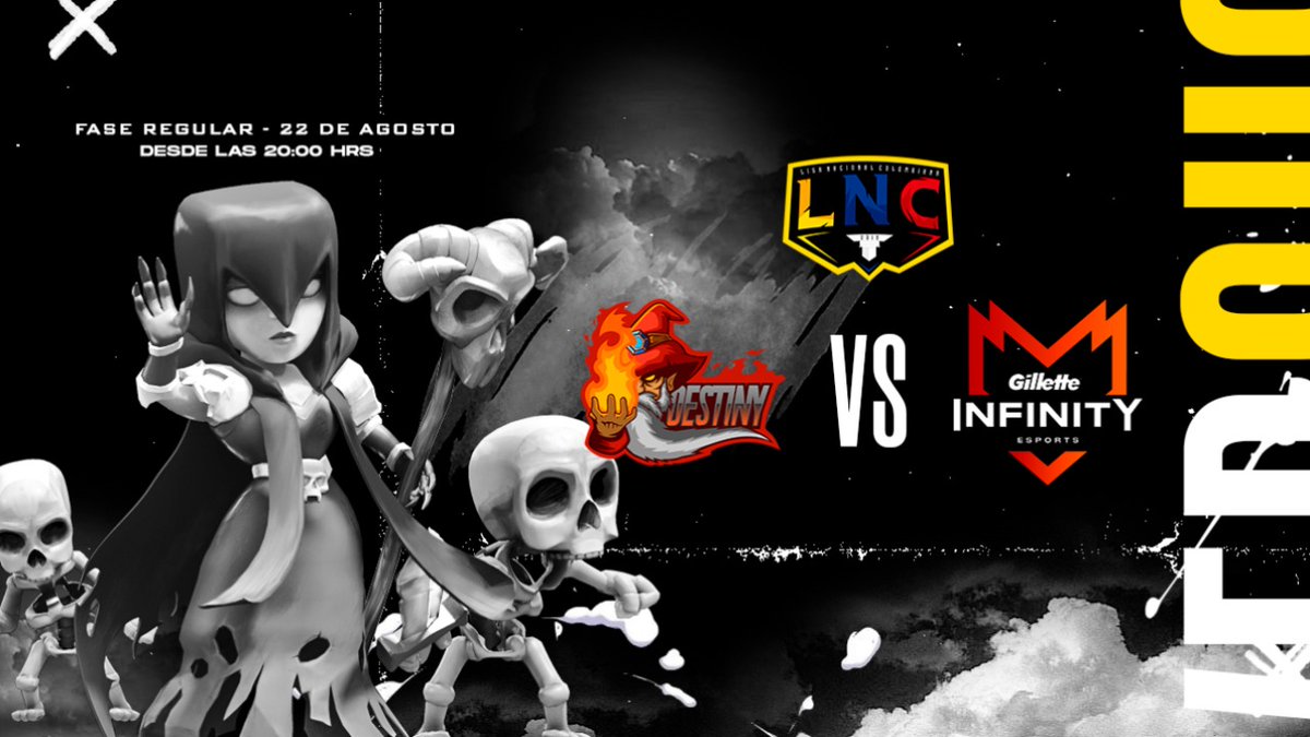 ⚔️ | #MatchDay | J3

🎯 | @DestinyGamingCR vs @InfinityEMobile

¡Gran Torneo! 

Destiny e Infinity se enfrentan a duelo excepcional para asegurar el lugar triunfal y los 3 pts reñidos.

🗣️ | N/A
🕘 | 20:00
🖥️ | N/A

#LaNacional 🇨🇴