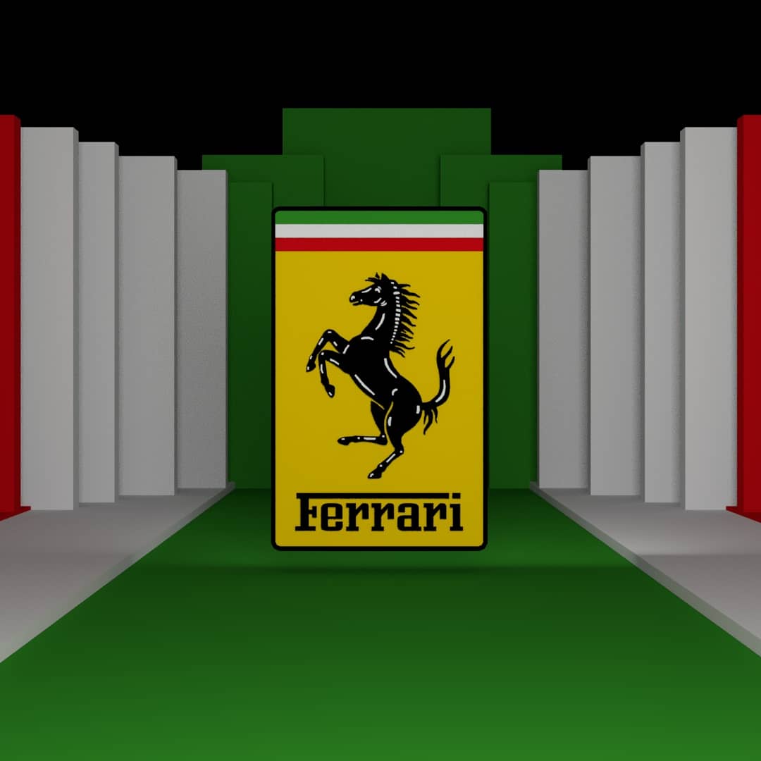 Markk_Art's tweet photo. Logo @Ferrari 3D https://t.co/DST9GE8D4u