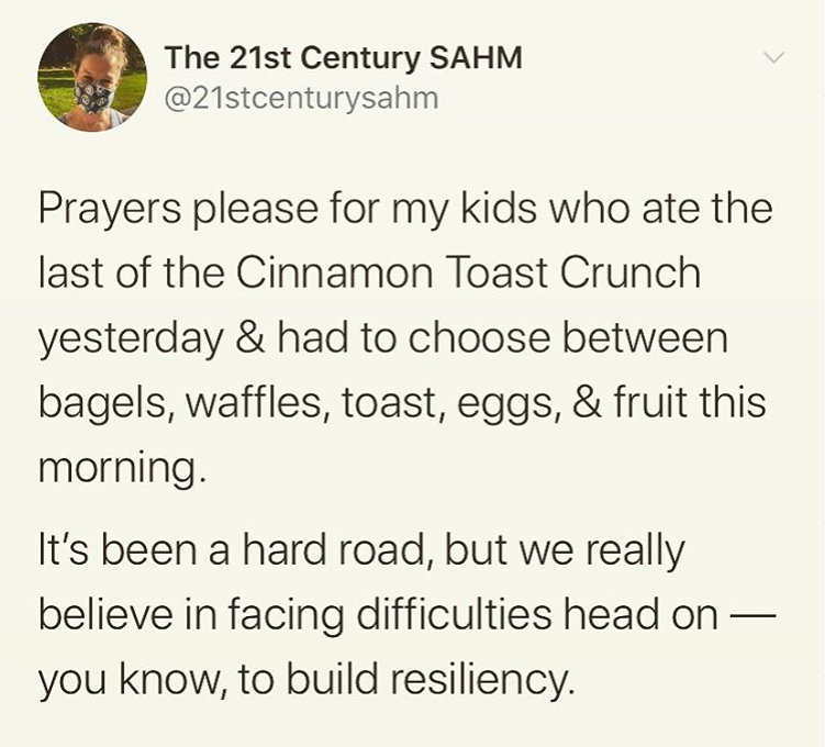 RealHoustonMoms's tweet photo. Now accepting all thoughts and prayers.
via @21stcenturysahm
#momlife #roughlife #lifewithkids #parenthood #parenting #motherhood #breakfastproblems #momsofinstagram #houstonmomsblog #houstonmoms https://t.co/XQ6J1Fc1rT