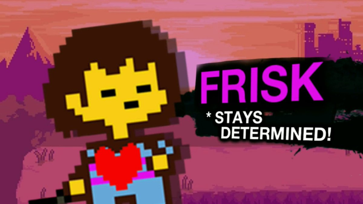 FriskSmash's tweet photo. @PushDustIn #FriskForSmash #FriskForSmashBros #Undertale #Determination https://t.co/Y4xsJM1uha
