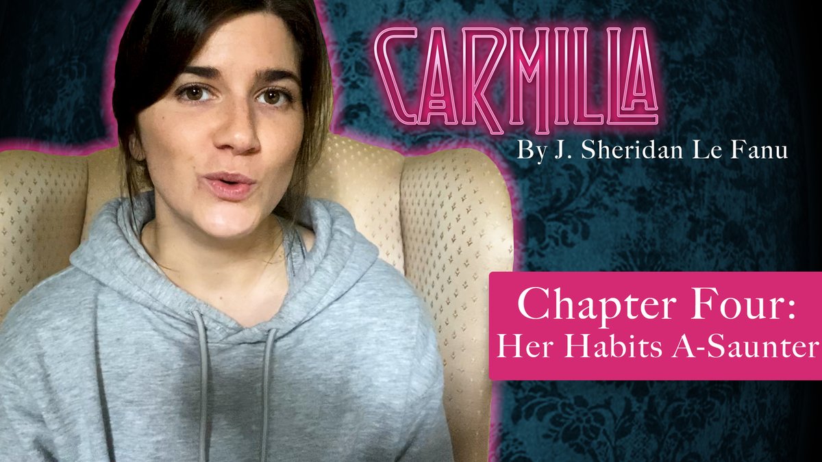 Faithful viewers: Time for another chapter of the Carmilla novella... 😘 This time, chapter 4!!! 🏹 bit.ly/Carmilla_Ch4 🏹 bit.ly/Carmilla_Ch4 🏹 bit.ly/Carmilla_Ch4