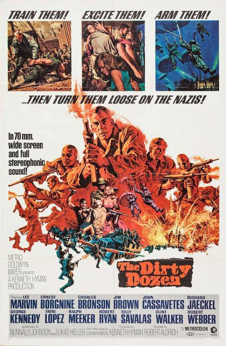 Love how #TheSuicideSquad poster has the same feel that the classic #TheDirtyDozen 🔥🔥 @JamesGunn