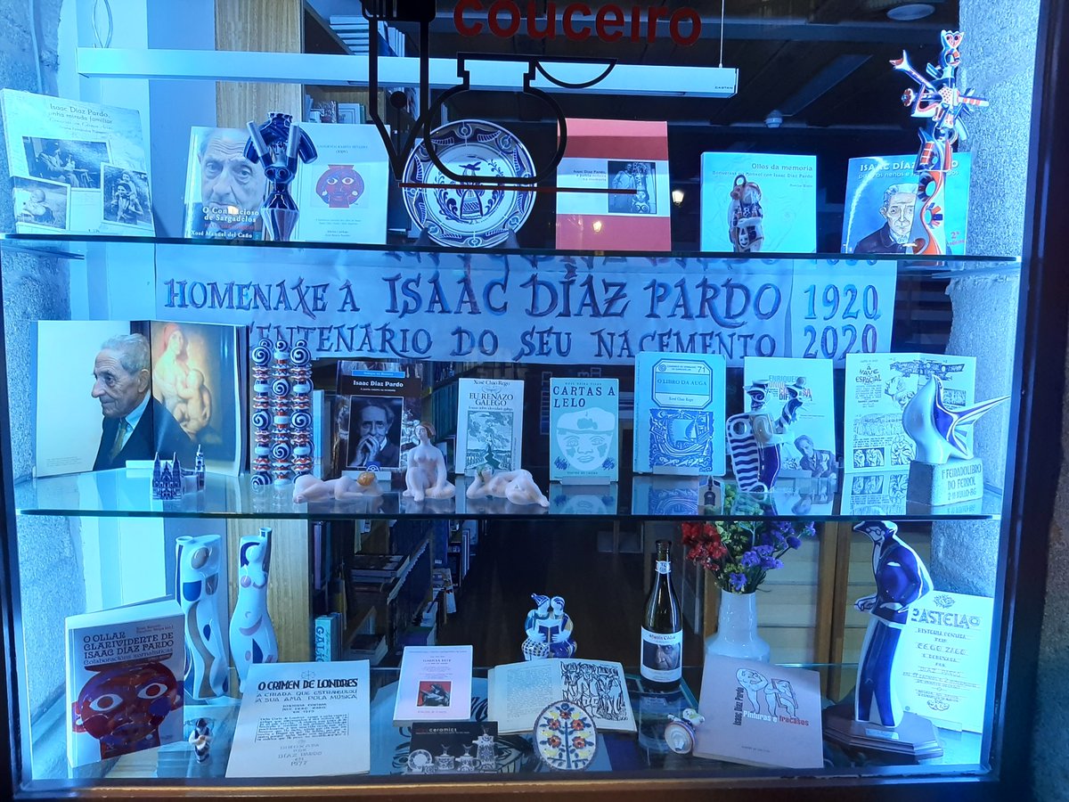 Memoria da nación. Libraría Couceiro, en Compostela.