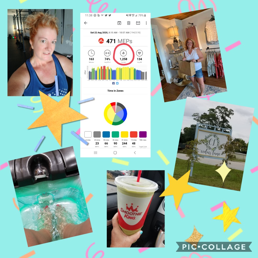 TrebleTracey's tweet photo. 2 hard hours at the gym ✅
Retail therapy✅
Mani pedi✅
Healthy lunch✅
Now it's time for a nap!
#SelfCareSaturday #retailtherapy #shoplocal #smallbusiness #nailsandtoes #smoothieking #saturdaysareforme https://t.co/vzh0VELQdM