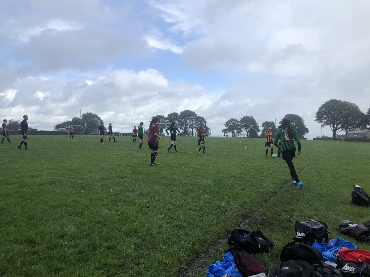 Challenged the @citygirls_fitc u16s today with a game against an u18s to see how they coped with physicality &amp; pace. Great game that finished 4-4. It was good to have <a href="/Itsalimungo/">Alex Maurice</a> as the opposition Mgr &amp; see some of the <a href="/QCJFC/">Queensbury Celtic</a> girls that have played in <a href="/ThackleyLadies/">TheDennyGirls</a> reserves.