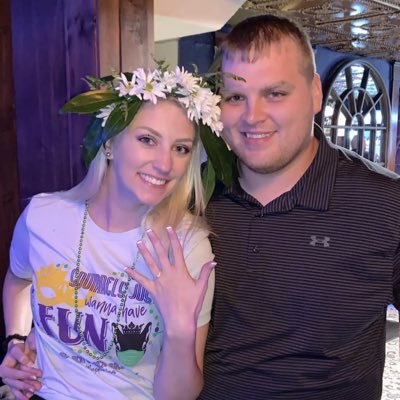 martinez_kate_'s tweet photo. This man has shaped me into the woman I am today! Of course I said YES! @jooshy23 I love you!! #MrsMartinez https://t.co/adZy1o2qEb