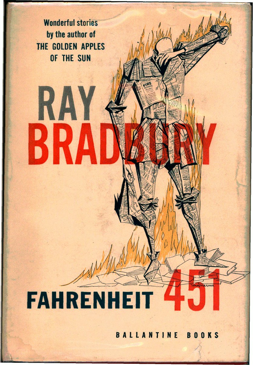 Ian Ballantine asked Bradbury to develop The Fireman into a full novel. Against the backdrop of McCarthyism - when questionable books were removed from public libraries - Bradbury's Fahrenheit 451 was published in 1953.