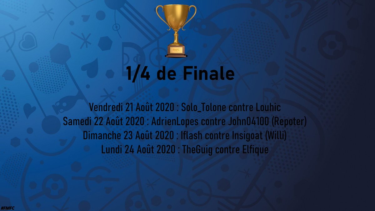 Football Manager France Cup tweet media