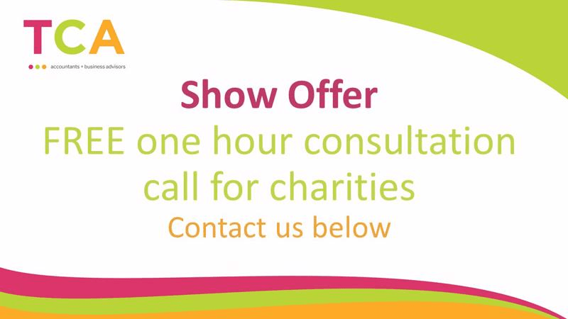 ShropVirtual's tweet photo. Shropshire Virtual Show - Special offer from
TCA @TCAAccs - Stand 265
1 hr free consultation (new clients)
#shropshire #shropshirehour #virtualevent #shroplocal https://t.co/hd7FQ4osqK