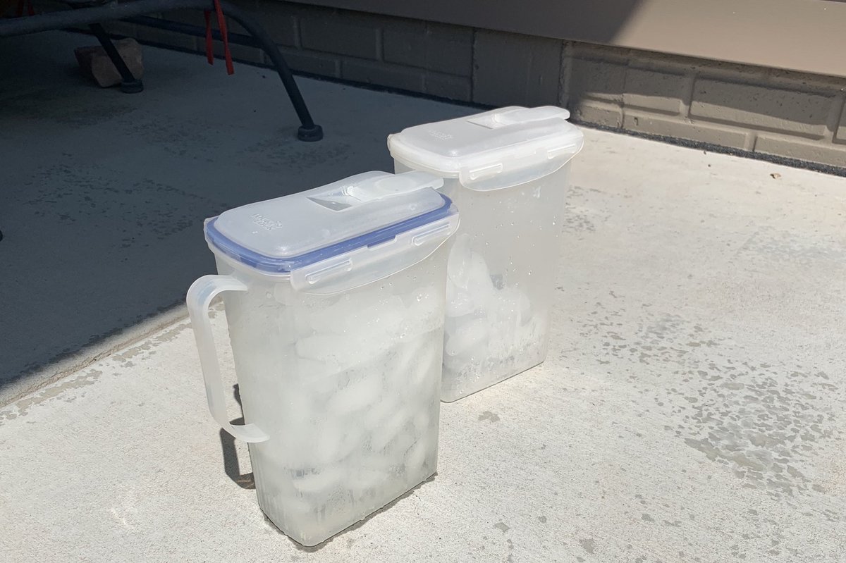 Great day for making a fresh batch of sun water. Follow me on Pinterest for more delicious recipes like this.