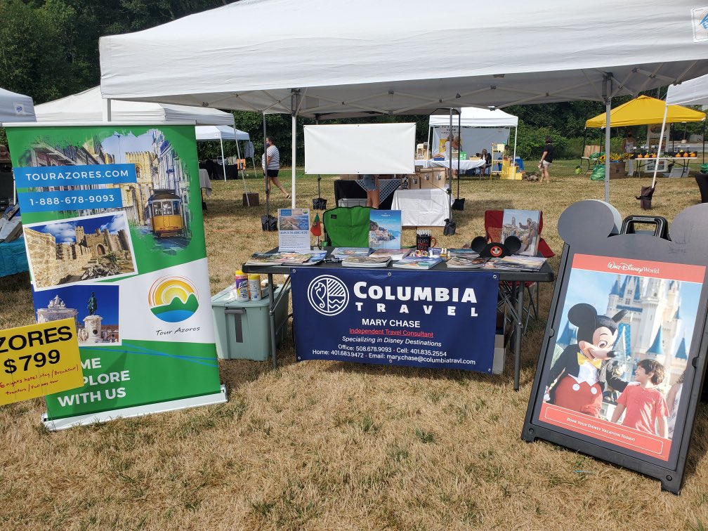 Our Disney World and Disneyland specialist Mary Chase, was today at the South coast open air market, in conjunction with our sister brand TourAzores.

#comeexplorewithus #disneyland #disneyworld #travel