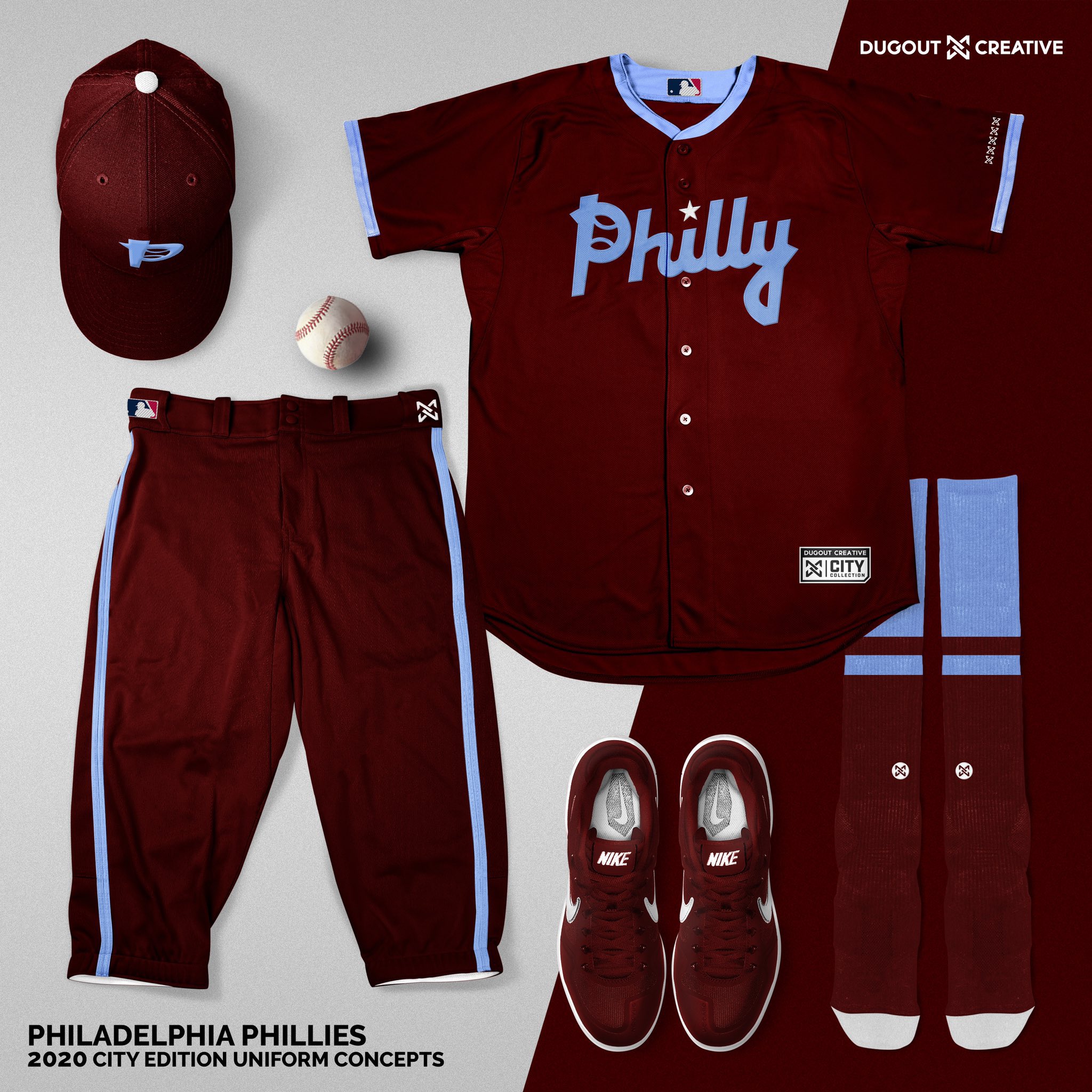 Miguel Lozada on X: MLB City Concepts Uniforms by @DugoutCreative Philly  Boston San Diego Cincinnati Which of these 4 you like? Think SD goes hard.   / X