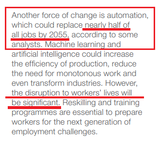 "Our lingering and possibly lasting fear of being infected with a virus ( #COVID19 or another) will thus speed the relentless march of automation, particularly in the fields most susceptible to  #automation."