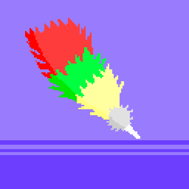 Luis__gray_guy's tweet photo. A little rainbow #feather from Pokemon for today's #pixel_dailies, hope you like it 

@Pixel_Dailies  #pomemon #pixelart #pixel_art #rainbow #2dart #pixel #hooh https://t.co/9bMftL8eR0 https://t.co/wqpRGBoukx