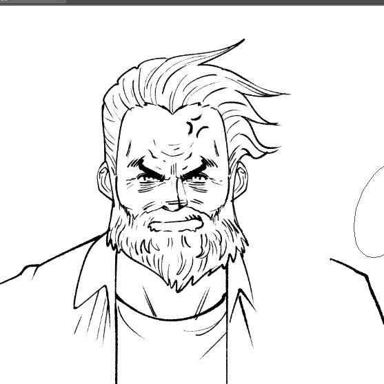 He's angry ? 
