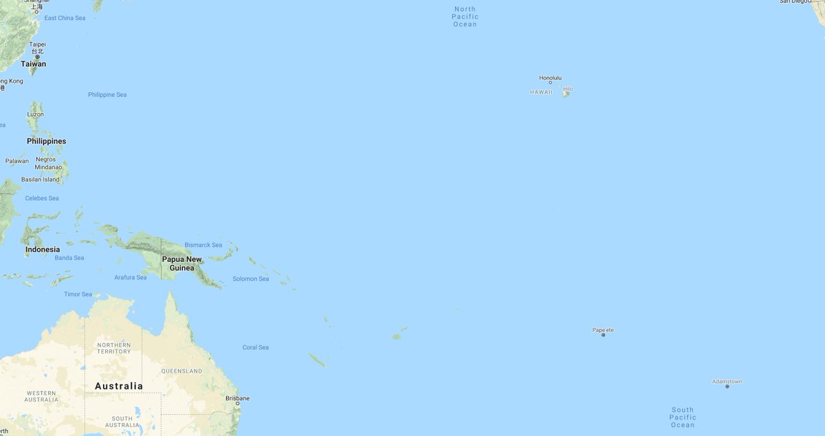 shout out to  @openstreetmap which handles the pacific better, thanks in part to crowd-sourced annotations (the one label "Tahua" on google maps is incorrect)