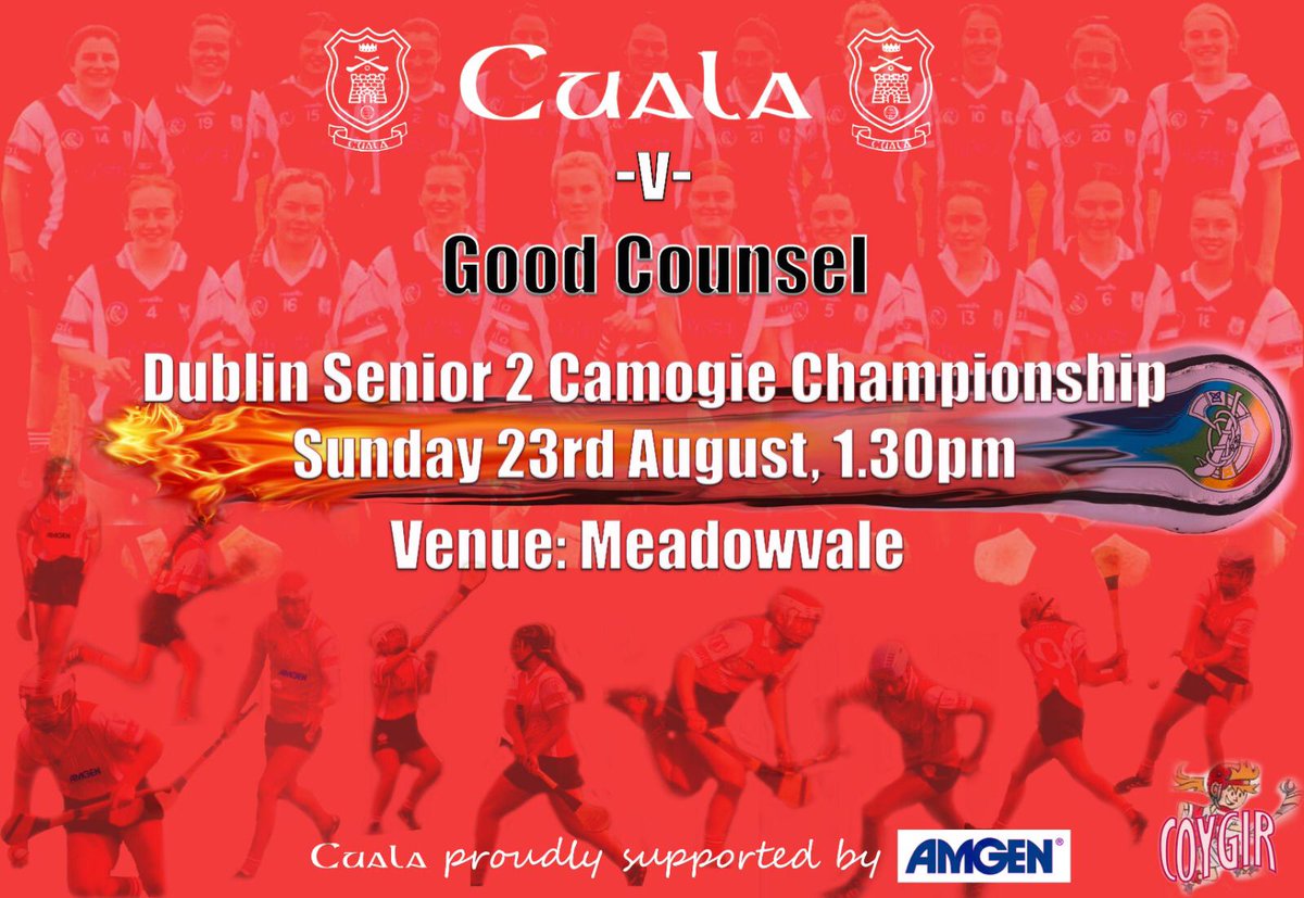 CualaCLG's tweet image. Best of luck to our Senior 2 @CamogieDublin team tomorrow in their @WeAreDub championship fixture V @goodcounselgaa . No spectators allowed but we'll be with you in spirit. 
#ClubsBuildDubs