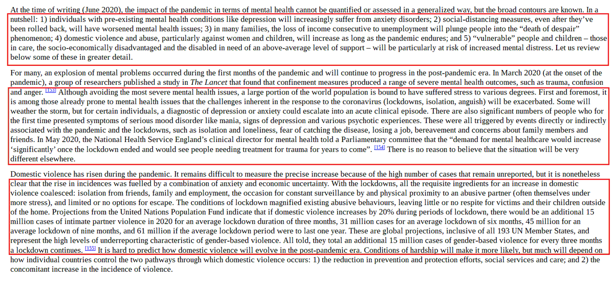 3.2.  #Mentalhealth &Well-being"The  #pandemic has had a devastating effect on mental health."They knew what would happen. They know what is happening. They don't care. The shared bourgeoisie  #Machiavellian ideology.  #greatreset