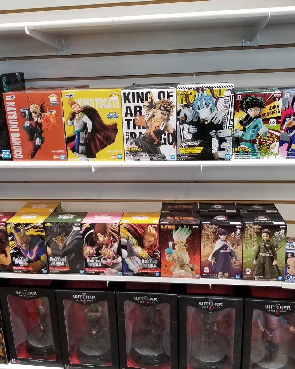 ToyWizStore's tweet photo. Check out the anime wall! We have new stock and restock of Dragon Ball, Dr. Stone, and Demon Slayer!
#anime #animestatues #dragonballstatue #onepiecestatue #demonslayerstatue #drstonestatue https://t.co/ISOJourPuw