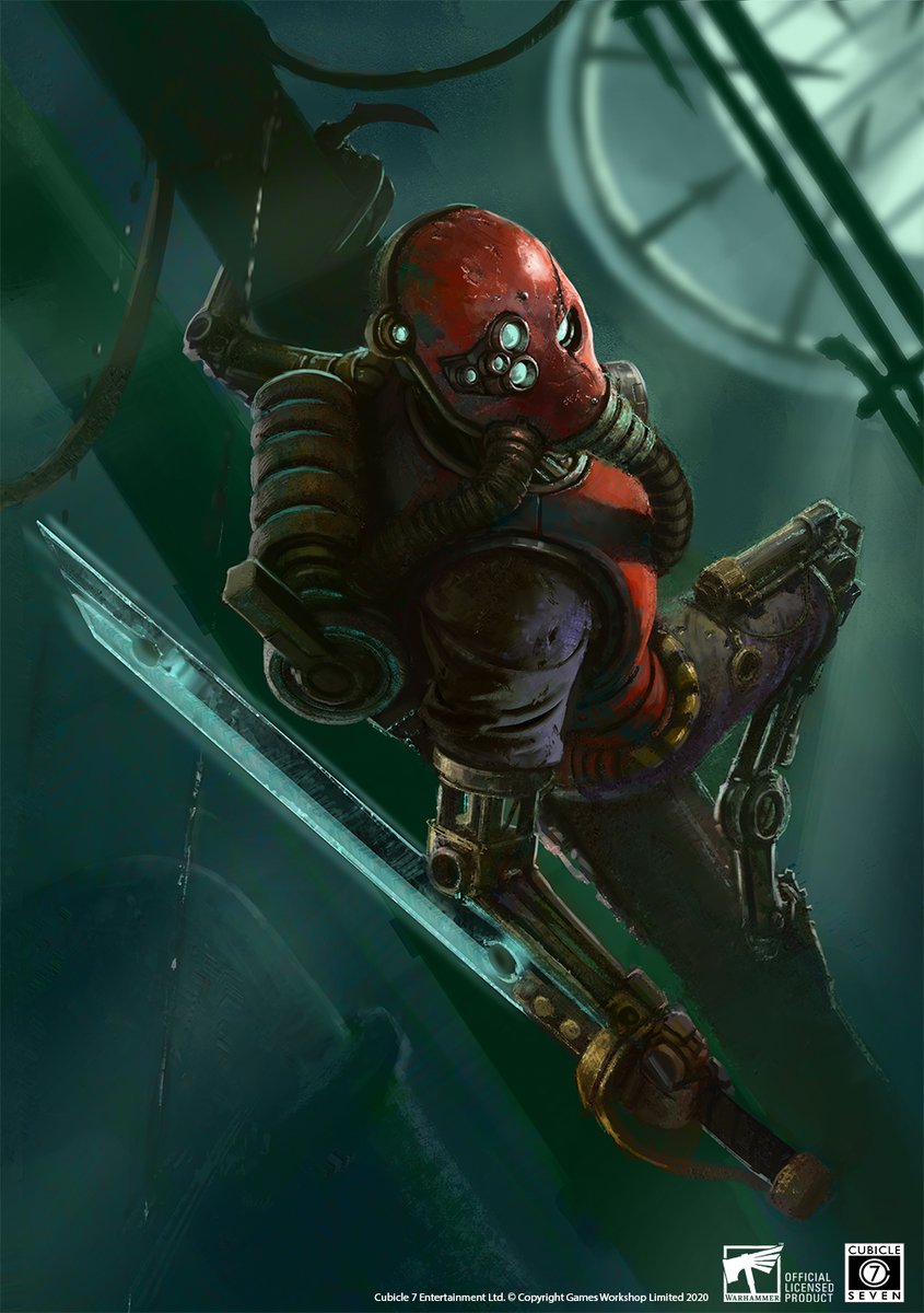 cubicle7's tweet image. Sicarian Ruststalker &amp;amp; Sister Dialogus from future #40k release Forsaken System Player’s Guide. See more here: bit.ly/2EfMp5S

#rpgart #VirtuallyExpo #UKGE2020 #ttrpg #Warhammer