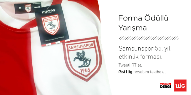 tribundergi's tweet photo. ÖDÜLLÜ YARIŞMA ⚡️ Bu tweeti RT et, @st1lig hesabını takibe al. RT edenler arasında 3 kişi sınırlı sayıda üretilen #Samsunspor 55. Yıl etkinlik formasının sahibi olacak. https://t.co/XCca6pxlOD