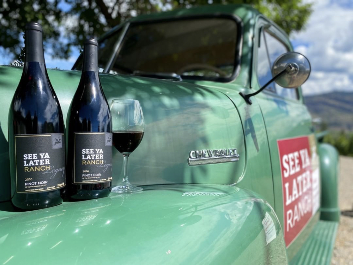 The newly released 2016 Legacy #PinotNoir is available ONLY at the @SYLRanchWinery in #OKFalls . So you'll have to call or email them to make a reservation for a tasting and a bite to eat. #weekendgoals