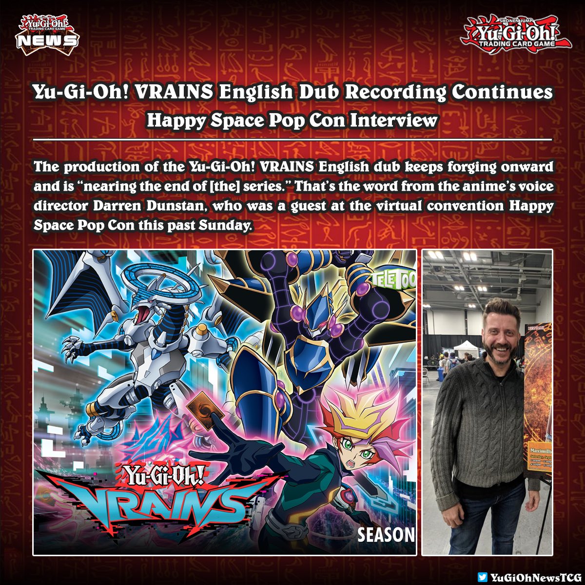 MAJOR NEWS for Yu-Gi-Oh VRAINS English Dub! 