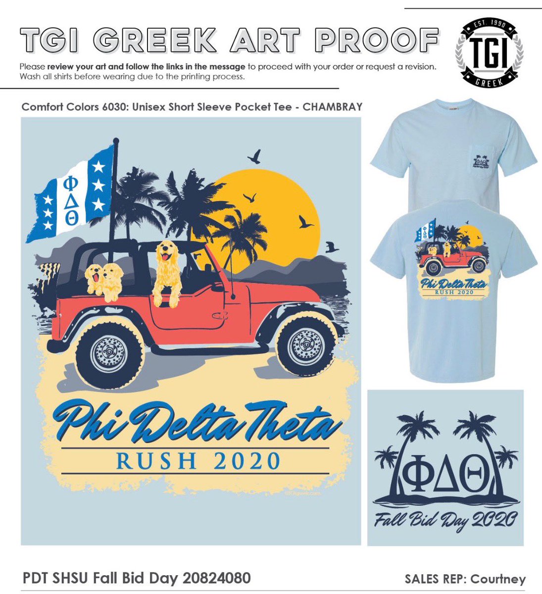 It’s not to late! Get your 2020 Fall Rush shirt today! tgipromo.secure.force.com/IncomingSMS/td…