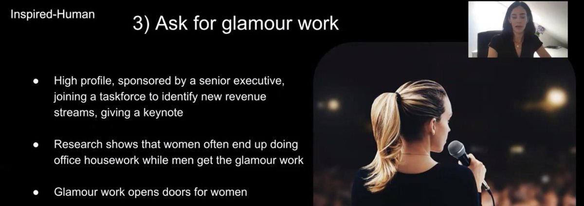 1M% ASK FOR GLAMOUR WORK!!!! NO MORE OFFICE HOUSE WORK!!!Perrine Farque 7 Tips for Women to get in the Top in Tech  #DianaInitiative  #BreakingBoundaries  @DianaInitiative