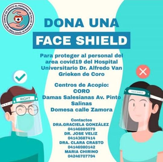 VPITV's tweet photo. #ServicioPúblico Médicos y sociedad civil buscan recaudar insumos de bioseguridad para el personal sanitario que labora en las salas de triaje de los centros centinelas de Coro y Punto Fijo, en el estado Falcón, en medio de la pandemia del coronavirus #22Ago https://t.co/wtOqETYe3B