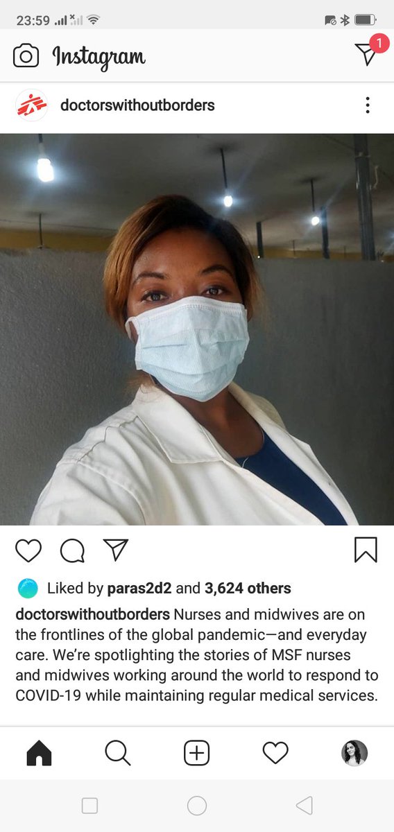 #Nurses &amp; #Midwives are on the frontlines of the global pandemic <a href="/MSF/">MSF International</a> is spotlighting Nurses &amp; Midwives stories in 2020. There isn't a Dr in every MSF project but there is always a Nurse <a href="/MSFAustralia/">MSF Australia and MSF New Zealand</a> is writing a Nursing Midwifery motion - get in touch if you want to support it