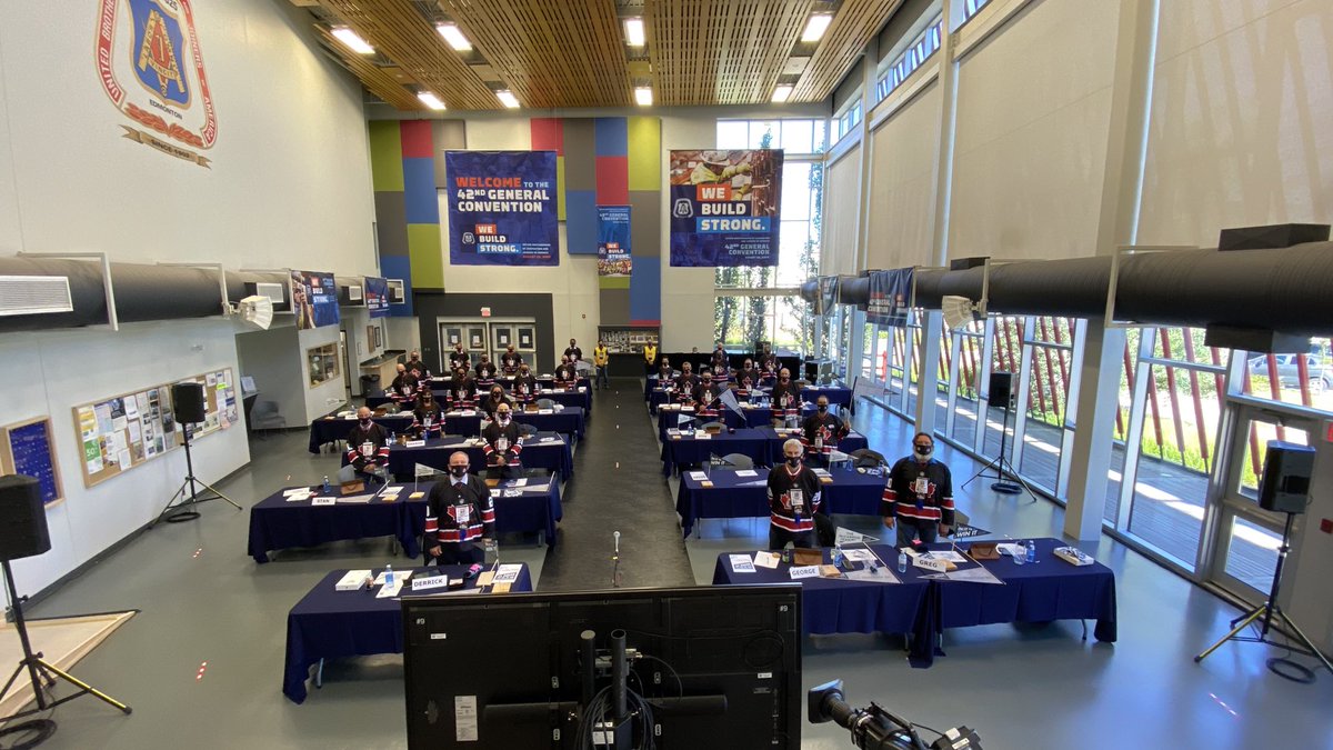 AltaCarpenters's tweet image. #WeBuildStrong in Alberta! Proud to represent our members for the 42nd General Convention. ⁦@UBCJA_Official⁩