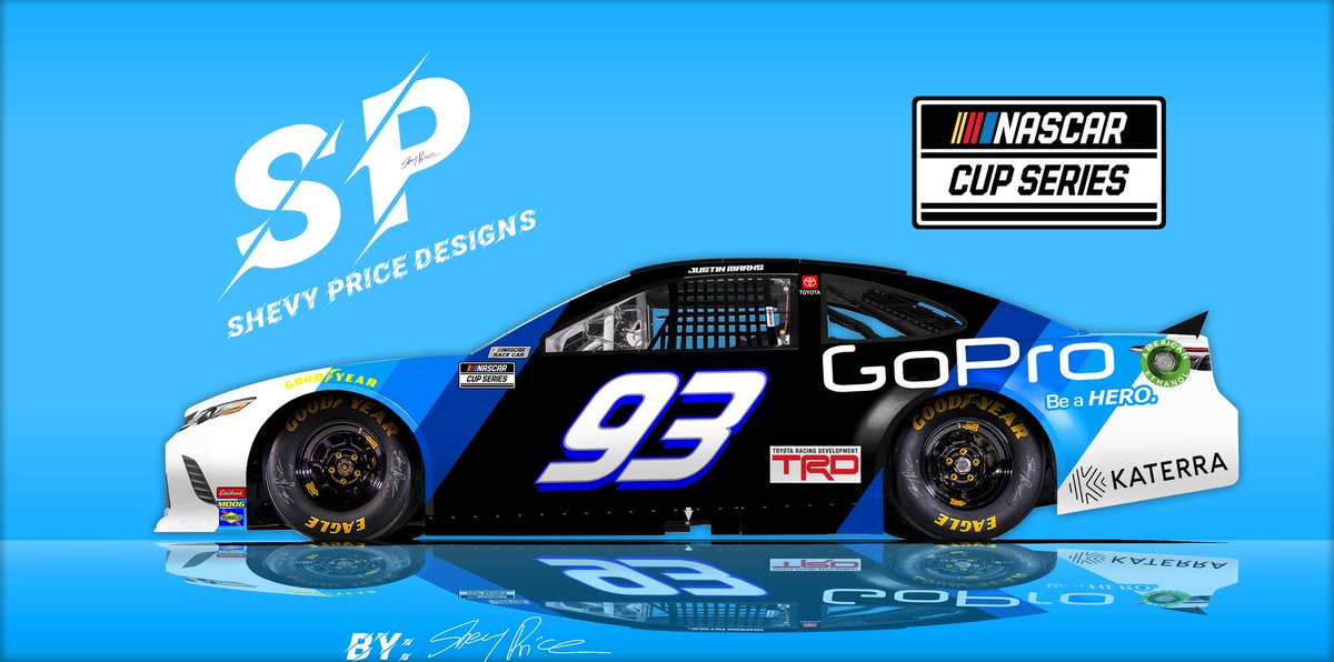 S_PRICE_DESIGNS's tweet photo. 2021 @JustinMarksDG @landoncassill @GoPro paint scheme concepts. @NASCAR #NASCAR #Racing #motorsports #design #toyota #camry #PaintScheme #FridayVibes #racecar #sports #GoPro #go #pro #camera #video #film #new #BeAHero #motorplex #JustinMarks #LandonCassill #Trackhouse #CupSeries https://t.co/MBD0u7jX9A