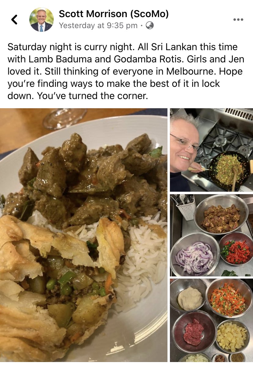 sallyrugg's tweet image. Before @ScottMorrisonMP government raided her house before sunrise, bundled her husband and babies in separate vans and detained them for the last 2.5 years, Priya would make Sri Lankan curries - the homeland she was forced to flee from - for the local hospital staff  #hometobilo