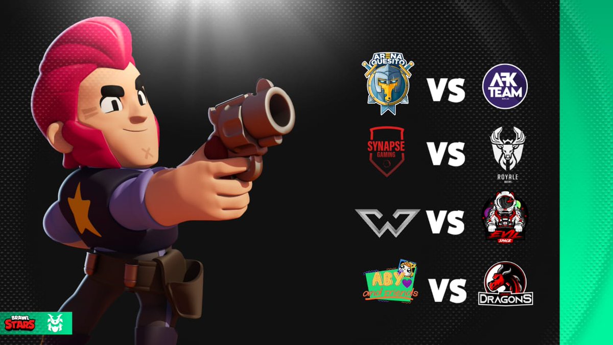 #BS | ¡Jornada 3! 🔥

Grandes encuentros nos deparan el día de hoy en la región de NA.

<a href="/ArenaQuesitoGG/">Arena Quesito</a> 🆚 <a href="/afk_TM/">ᵃᶠᵏBrawl Stars</a>

@SynapseGamingGG 🆚 @RoyaleDeersGG

@WendGG_ 🆚 <a href="/EvilSpace4/">en proceso</a>

<a href="/AbyandFriends/">Aby and Friends</a> 🆚 @JoninDragons

¿Quien sumará de a 3 el día de hoy? 

#SomosSamurai⛩️