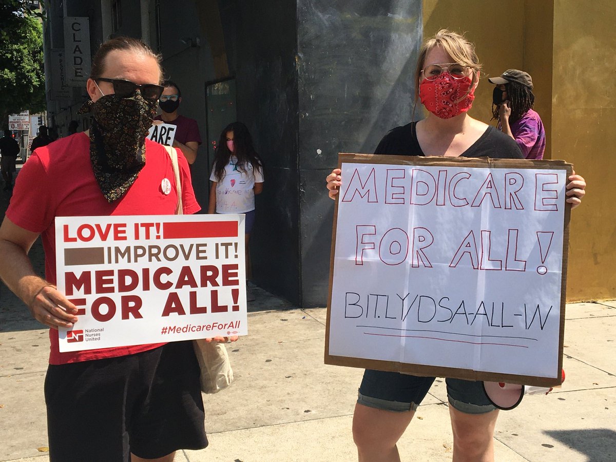 One of the many actions around Los Angeles taking place at one of the busiest intersections at 6th and Spring St!