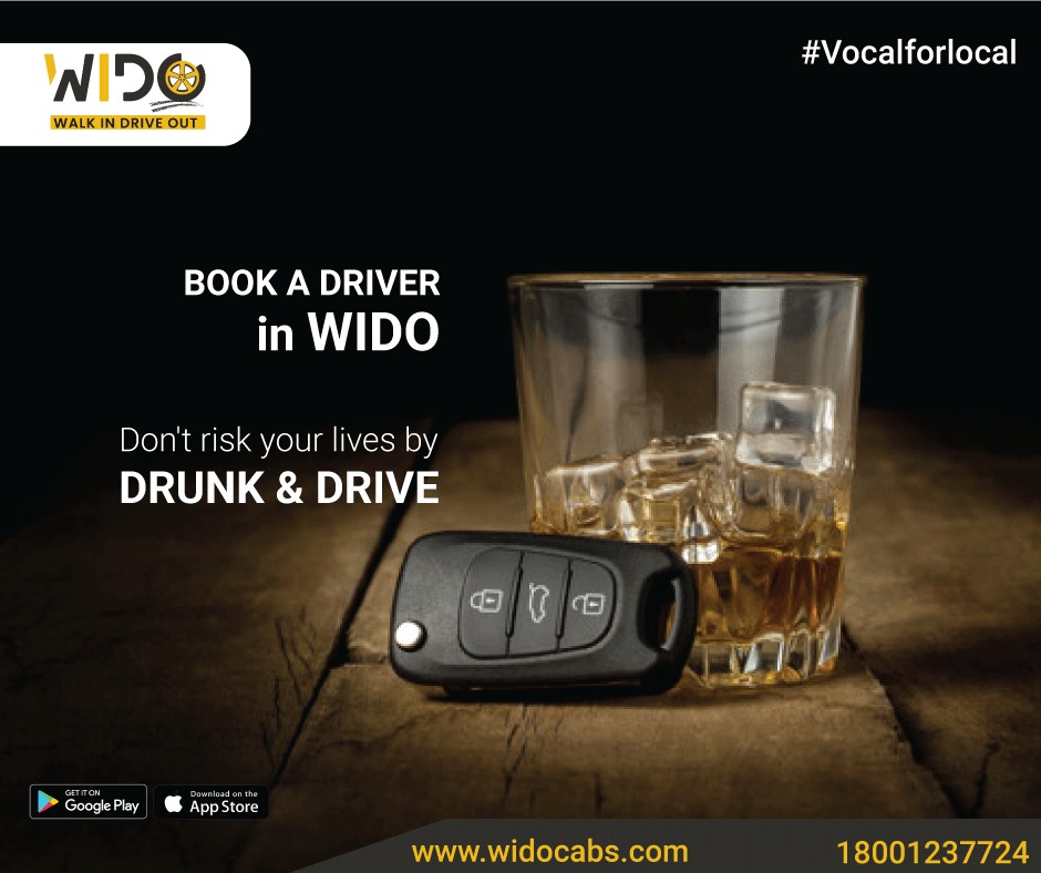 Why Risk Your Life?
Enjoy Your Party 🥂To The Fullest And Reach Home Safely With WIDO 🚖
Use promo code: FREERIDE
Download our app at play store here 📱: bit.ly/36sqBfZ
Contact Us 📱📱 18001237724
#ontimeservice #vizagstartup #Localcabservice #citytaxi  #vizagcabs #vizag