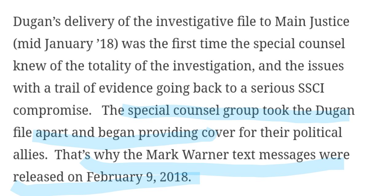 The Special Counsel group leaked Warner's texts to Fox News? What on earth is their motive and how is Fox cooperating? 